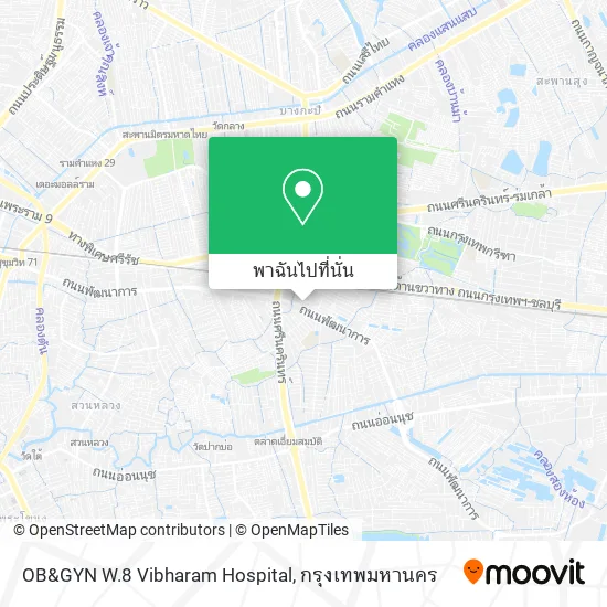 OB&GYN W.8 Vibharam Hospital แผนที่