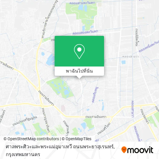 ศาลพระศิวะและพระแม่อุมาเทวี ถนนพระยาสุเรนทร์ แผนที่