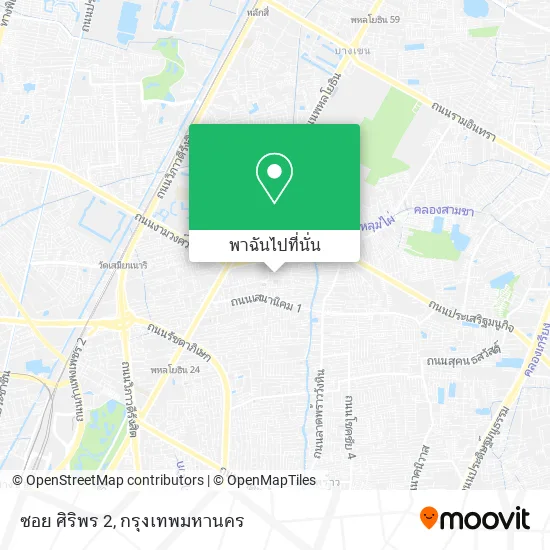 ซอย ศิริพร 2 แผนที่