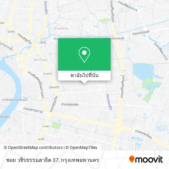 ซอย วชิรธรรมสาธิต 37 แผนที่
