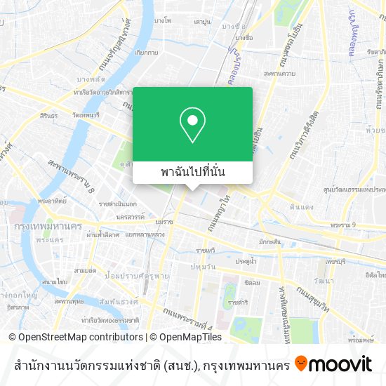 สำนักงานนวัตกรรมแห่งชาติ (สนช.) แผนที่