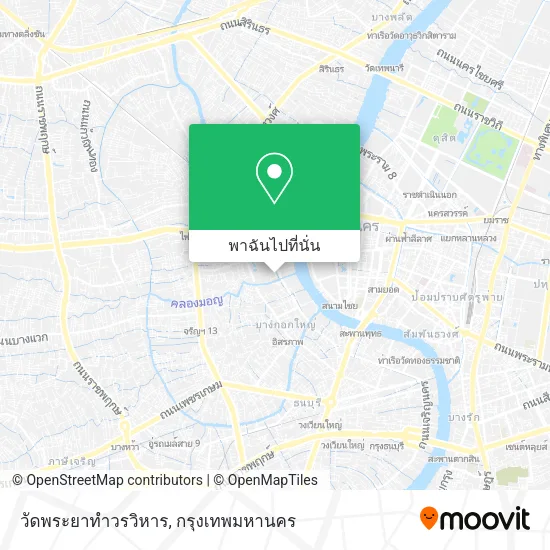 วัดพระยาทำวรวิหาร แผนที่
