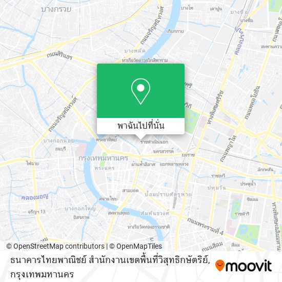 ธนาคารไทยพาณิชย์ สำนักงานเขตพื้นที่วิสุทธิกษัตริย์ แผนที่