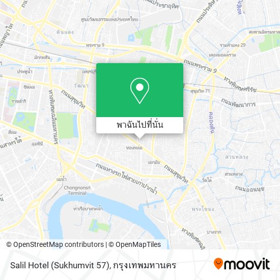 Salil Hotel (Sukhumvit 57) แผนที่