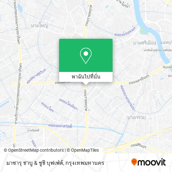 มาซารุ ชาบู & ซูชิ บุฟเฟ่ต์ แผนที่
