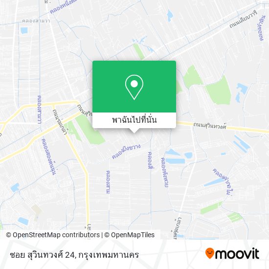 ซอย สุวินทวงศ์ 24 แผนที่