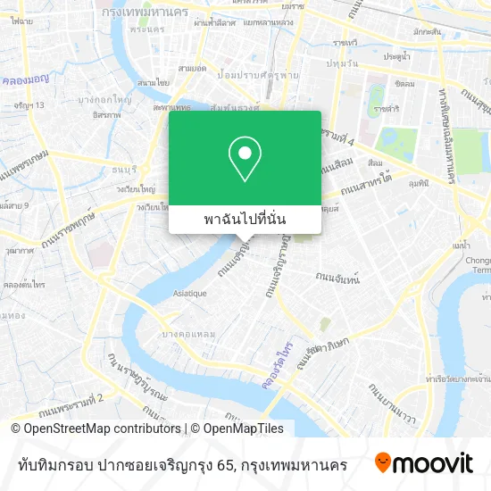 ทับทิมกรอบ ปากซอยเจริญกรุง 65 แผนที่