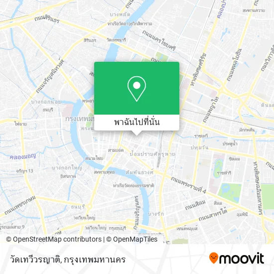 วัดเทวีวรญาติ แผนที่