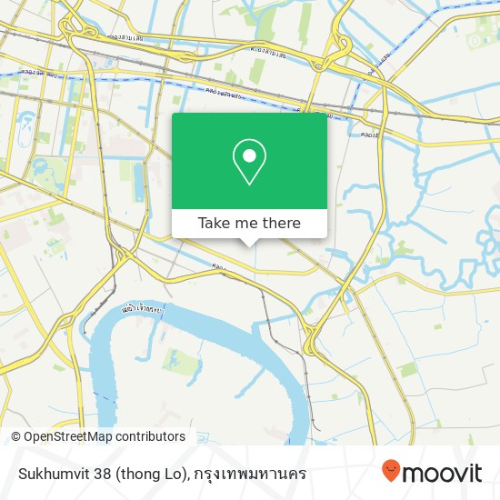 Sukhumvit 38 (thong Lo) แผนที่