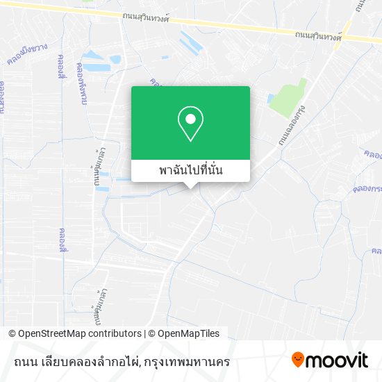 ถนน เลียบคลองลำกอไผ่ แผนที่