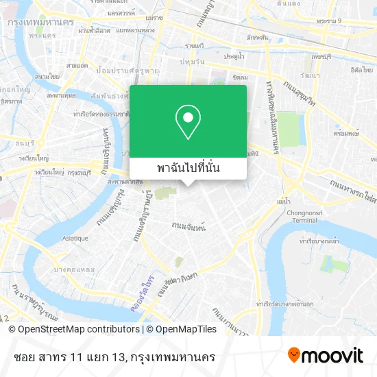 ซอย สาทร 11 แยก 13 แผนที่