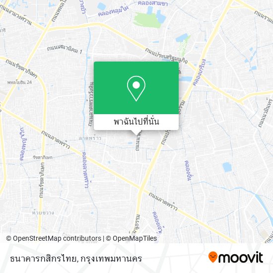 ธนาคารกสิกรไทย แผนที่