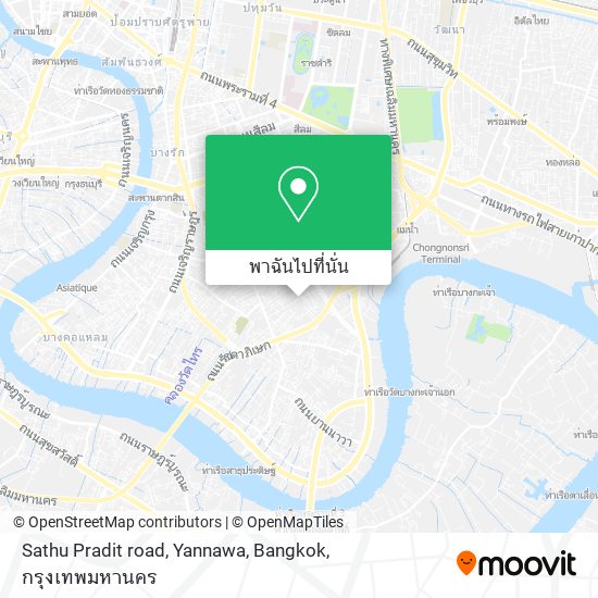 Sathu Pradit road, Yannawa, Bangkok แผนที่