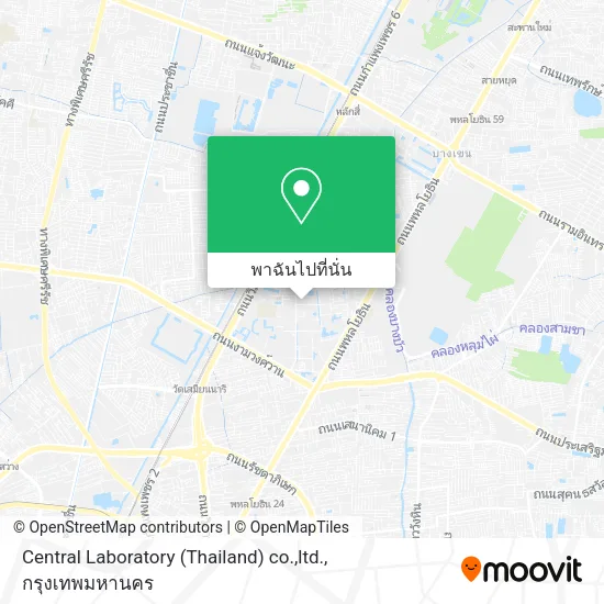Central Laboratory (Thailand) co.,ltd. แผนที่