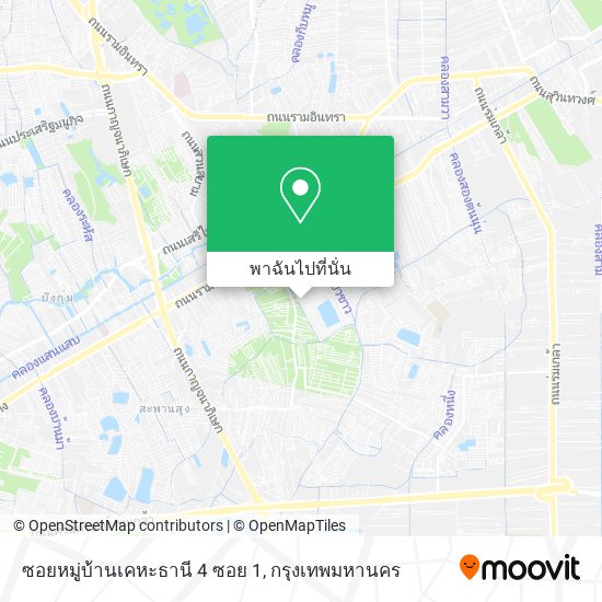 ซอยหมู่บ้านเคหะธานี 4 ซอย 1 แผนที่