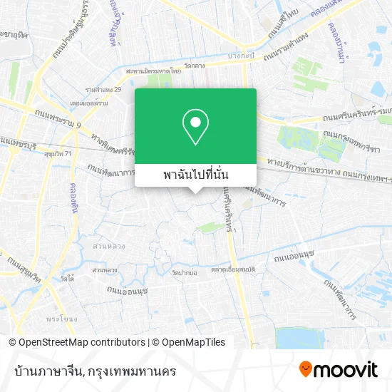 บ้านภาษาจีน แผนที่