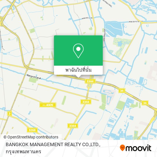 BANGKOK MANAGEMENT REALTY CO.,LTD. แผนที่