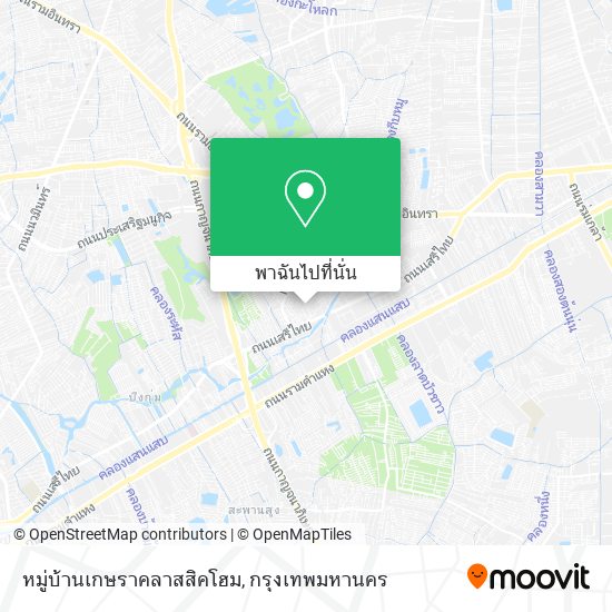 หมู่บ้านเกษราคลาสสิคโฮม แผนที่