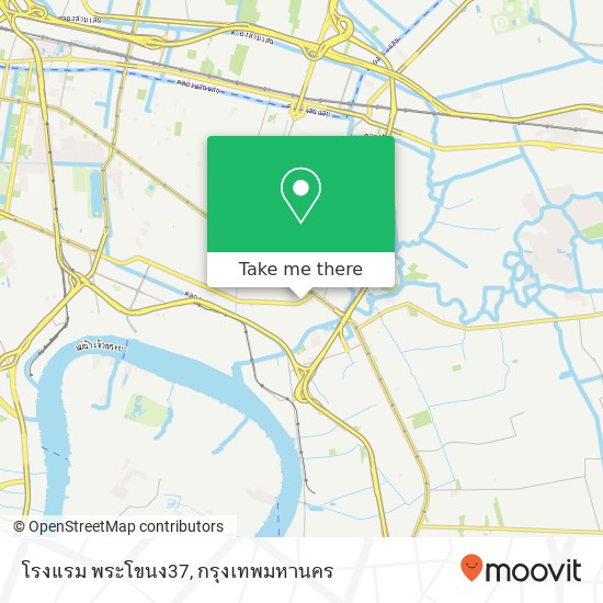 โรงแรม พระโขนง37 แผนที่