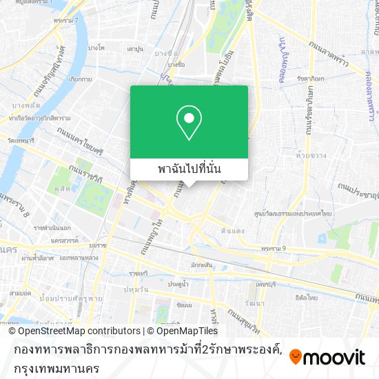 กองทหารพลาธิการกองพลทหารม้าที่2รักษาพระองค์ แผนที่