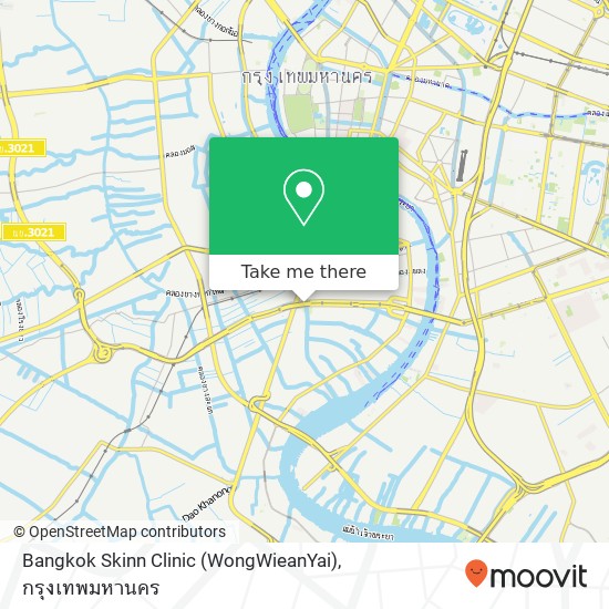 Bangkok Skinn Clinic (WongWieanYai) แผนที่