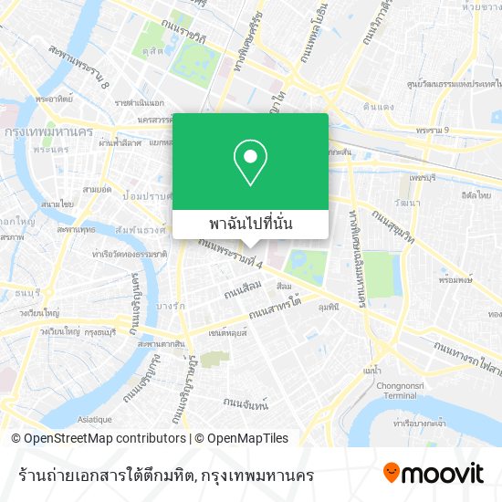 ร้านถ่ายเอกสารใต้ตึกมหิต แผนที่