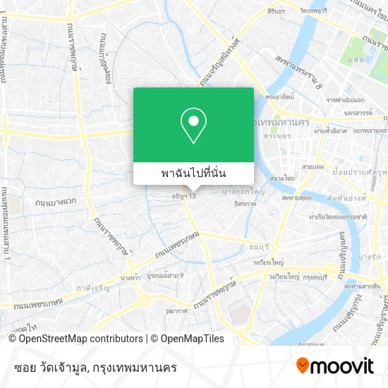 ซอย วัดเจ้ามูล แผนที่