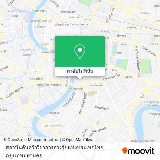 สถาบันค้นคว้าวิชาการฮวงจุ้ยแห่งประเทศไทย แผนที่