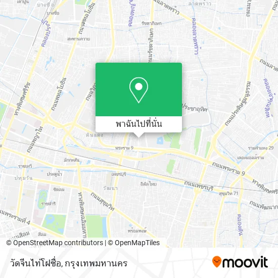 วัดจีนไท่โฝซื่อ แผนที่