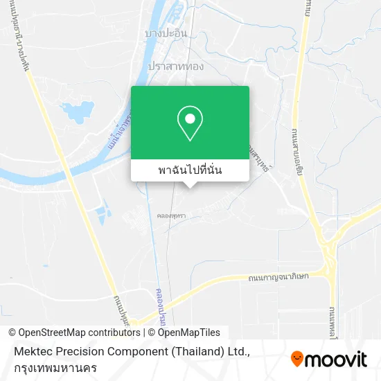 Mektec Precision Component (Thailand) Ltd. แผนที่