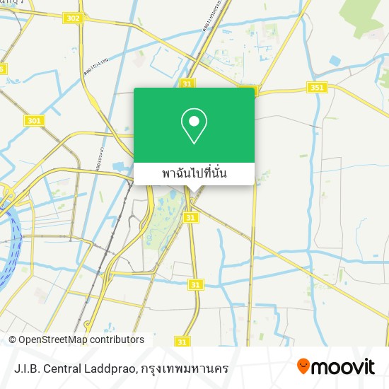 J.I.B. Central Laddprao แผนที่