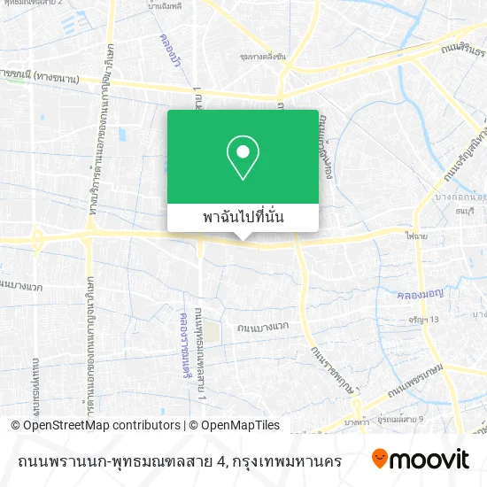 ถนนพรานนก-พุทธมณฑลสาย 4 แผนที่