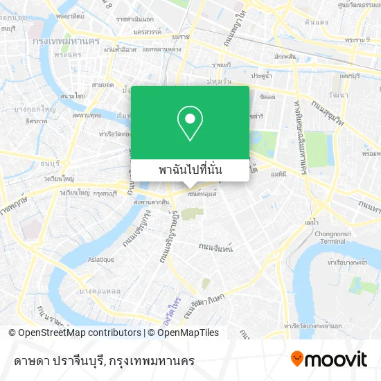 ดาษดา ปราจีนบุรี แผนที่