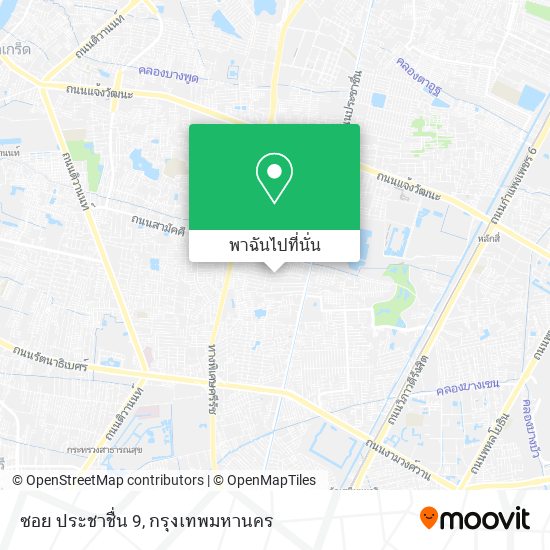 ซอย ประชาชื่น 9 แผนที่