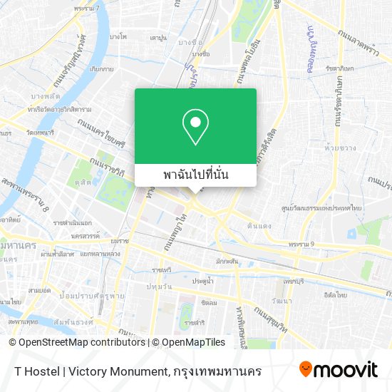 T Hostel | Victory Monument แผนที่