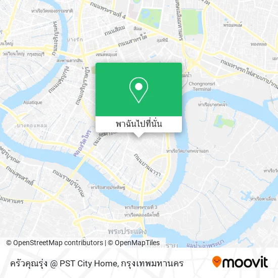 ครัวคุณรุ่ง @ PST City Home แผนที่