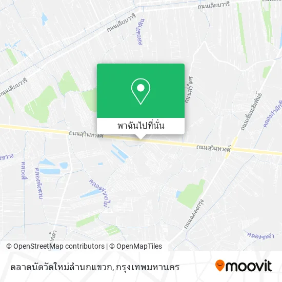 ตลาดนัดวัดใหม่ลำนกแขวก แผนที่