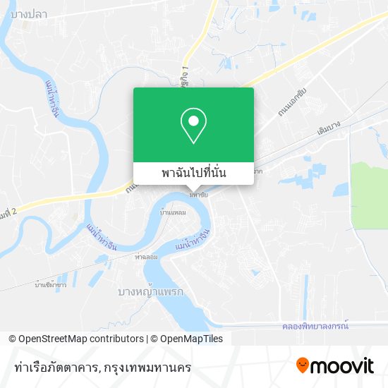 ท่าเรือภัตตาคาร แผนที่