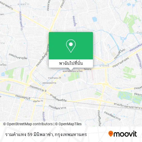 รามคำแหง 59 มินิพลาซ่า แผนที่