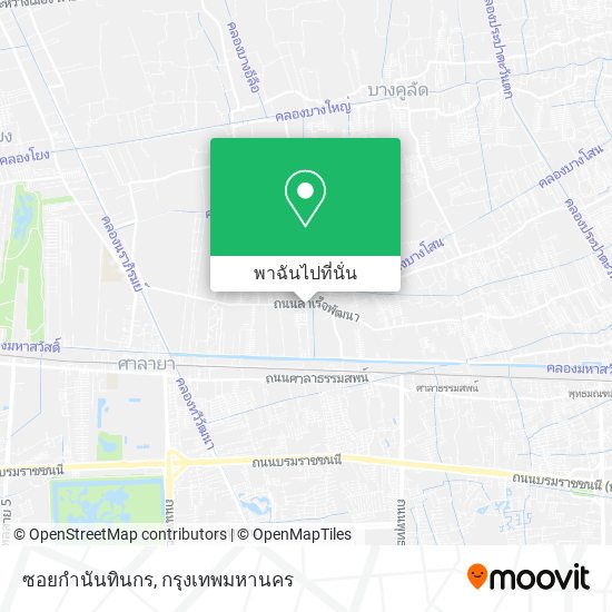 ซอยกำนันทินกร แผนที่
