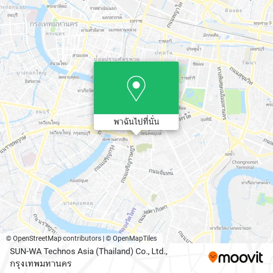 SUN-WA Technos Asia (Thailand) Co., Ltd. แผนที่