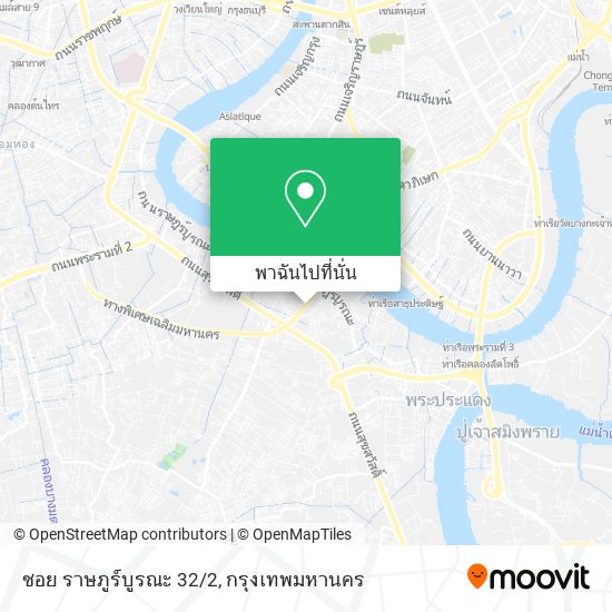 ซอย ราษภูร์บูรณะ 32/2 แผนที่