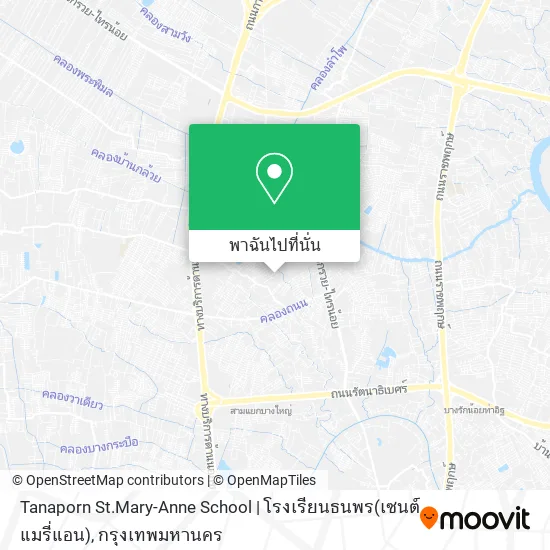 Tanaporn St.Mary-Anne School | โรงเรียนธนพร(เซนต์แมรี่แอน) แผนที่