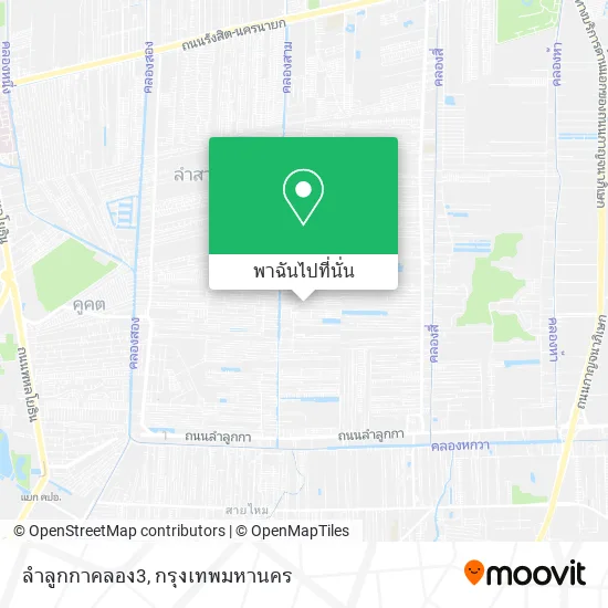 ลำลูกกาคลอง3 แผนที่