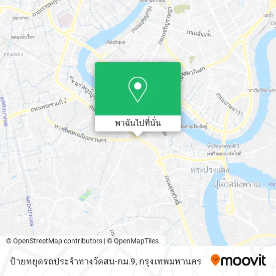 ป้ายหยุดรถประจำทางวัดสน-กม.9 แผนที่