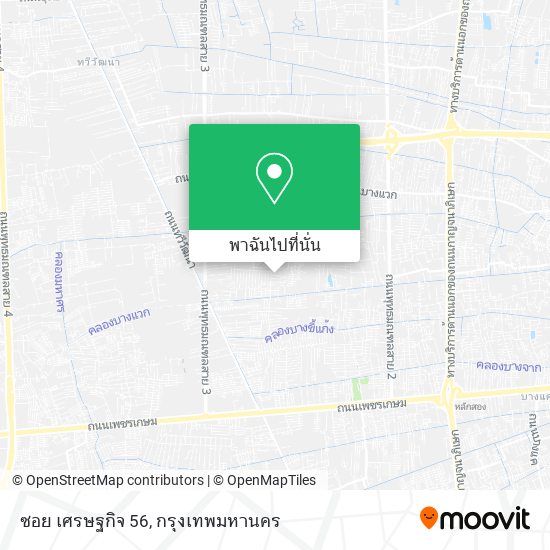 ซอย เศรษฐกิจ 56 แผนที่