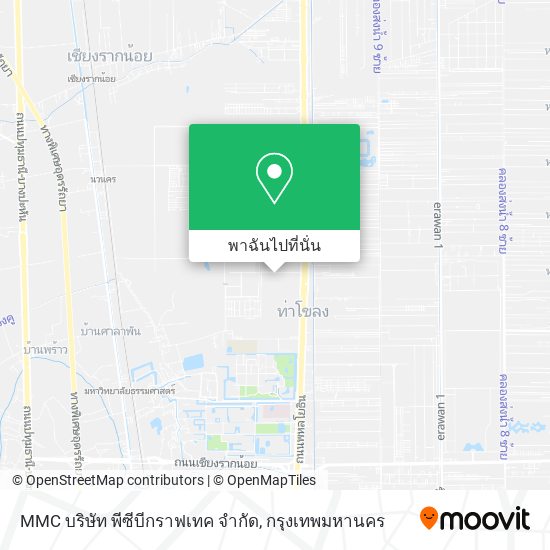 MMC บริษัท พีซีบีกราฟเทค จำกัด แผนที่