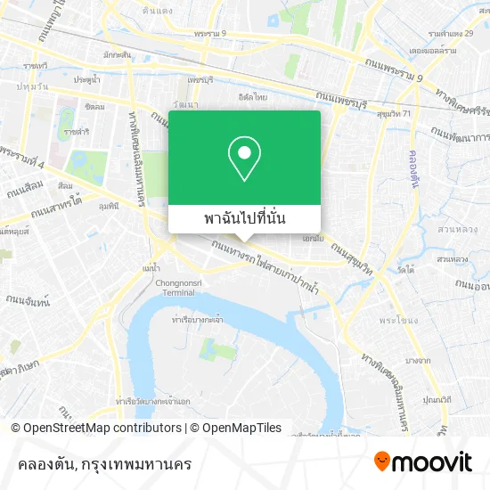 คลองตัน แผนที่