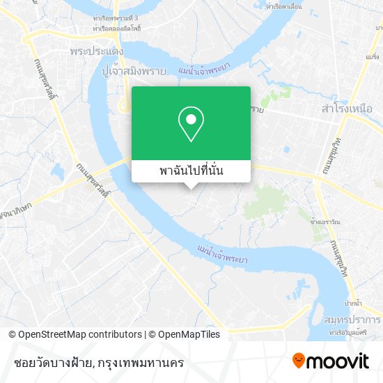 ซอยวัดบางฝ้าย แผนที่