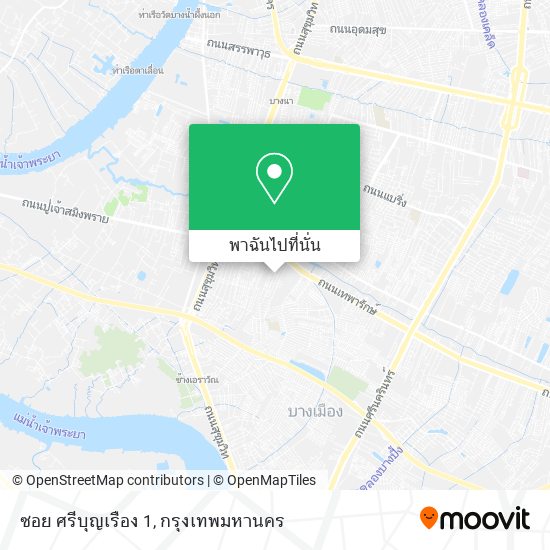 ซอย ศรีบุญเรือง 1 แผนที่